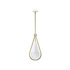 Suspendu Satco 60-7923 Admiral 60W 1-Lumière Blanc mat