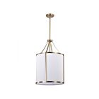 Luminaire Suspendu Satco 60-7962 3-Lumières Easton Laiton bruni