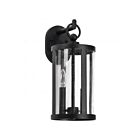 Satco 60-8113 Broadstone 2-Lumières 40W Noir mat Lanterne murale d'extérieur