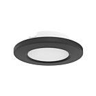 Plafonnier LED avec température CCT au choix Satco 62-1584 4" 9W Noir