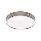 Satco 62-1690 24W Nickel brossé LED CCT sélectionnable Plafonnier