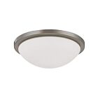Plafonnier LED Satco 62-1843 18W Nickel brossé