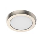 Satco 62-1903 8W Nickel brossé LED CCT sélectionnable Plafonnier