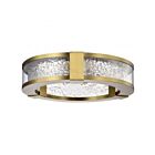 Satco 62-2012 Darrow 30W Vintage Brass Plafonnier encastré