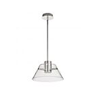 Satco 62-2051 Edmond 12W Nickel poli Suspendu