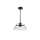 Satco 62-2062 Edmond 18W Noir mat Suspendu