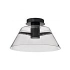 Satco 62-2064 Edmond 18W Noir mat Plafonnier semi-encastré