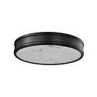 Satco 62-2101 Kendall 25W Noir mat Plafonnier encastré