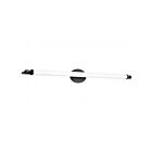Satco 62-2223 Edgeworth 39W Noir mat Lumière Vanité