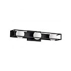 Satco 62-2243 Jenkins 15W 3-lumières Noir mat Lumière Vanité