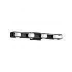 Satco 62-2244 Jenkins 20W 4-lumières Noir mat Lumière Vanité