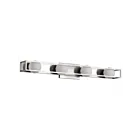 Satco 62-2254 Jenkins 20W 4-lumières Nickel brossé Lumière Vanité