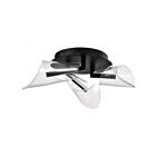 Satco 62-2284 Sedona 18W Noir mat Plafonnier encastré