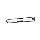 Luminaire de Vanit Satco 62-669 Canal Noir mat