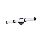 Luminaire de Vanit Satco 62-678 Kagen Noir mat