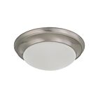 Plafonnier Satco 62-688 25W Nickel brossé
