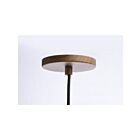 Satco 62-830 Melrose 12W Bois de frêne Suspendu