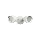 Lumière de sécurité LED à double tête Satco 65-716 20W blanc