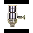 Prise de gradateur à bouton rotatif, gamme complète Satco 80-1043 nickel poli