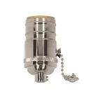 Douille à chainette On-Off Satco 80-1053 nickel poli