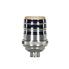 Douille courte sans clé Satco 80-1055 nickel poli