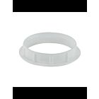 Anneau moulé blanc pour douille filetée Satco 80-1074