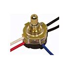Commutateur rotatif en métal à 3 voies Satco 80-1137