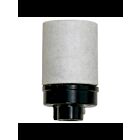 Douille en porcelaine sans clé Satco 80-1150 blanc