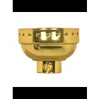 Bouchon et coquille en aluminium Satco 80-1242 brite doré