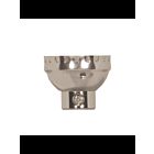 Bouchon en laiton massif 3 pièces Satco 80-1290 nickel poli