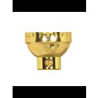 Bouchon en aluminium Satco 80-1436 brite doré