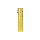 Ivoire Drip Paper Candle Cover Satco 80-1455
