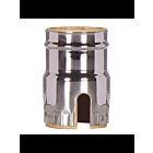 Coquille en laiton massif 3 pièces Satco 80-1468 nickel poli