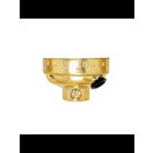 Bouchon en aluminium Satco 80-1701 brite doré