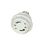 Capuchon de prise électronique pour LFC self ballast GU24 Satco 80-1717