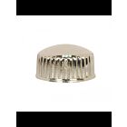 Bouton phénolique en laiton pour prise de gradateur en aluminium Satco 80-1758 plaqué nickel