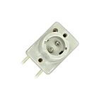 Douille en porcelaine pour montage en surface sans clé, à faible pression de sodium Satco 80-2035