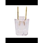 Fiche de connexion rapide Satco 80-2229 argent