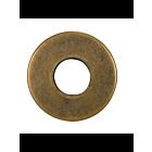 Bague de vérification en acier Satco 80-2319 laiton antique