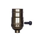 Douille à bouton rotatif On-Off avec bouton amovible Satco 80-2394
