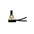 Commutateur rotatif phénolique On-Off Satco 80-2468 laiton
