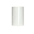 Couverture de bougie surdimensionné en plastique Satco 80-2471 blanc