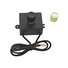 Gradateur LED à bouton rotatif Satco 80-2705 noir