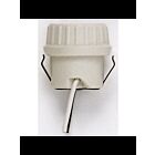 Douille en porcelaine sans clé Satco 90-1107 blanc