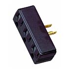Adaptateur marron simple à triple polarisé Satco 90-1117 
