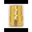 Coquille en aluminium Satco 90-1145 brite doré