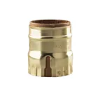 Coquille en aluminium Satco 90-1146 brite doré