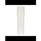 Couverture de bougie en plastique Satco 90-1248 blanc