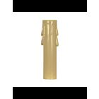 Couverture de bougie en plastique Satco 90-1263 or antique