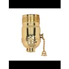 Douille à chainette On-Off Satco 90-1409 brite doré